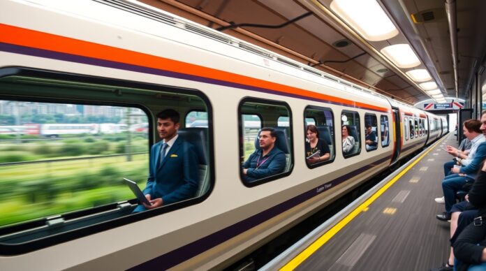 Luton to London Express Train UK