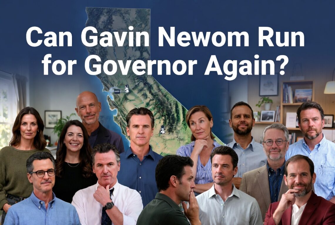 Can Gavin Newsom Run for Governor Again
