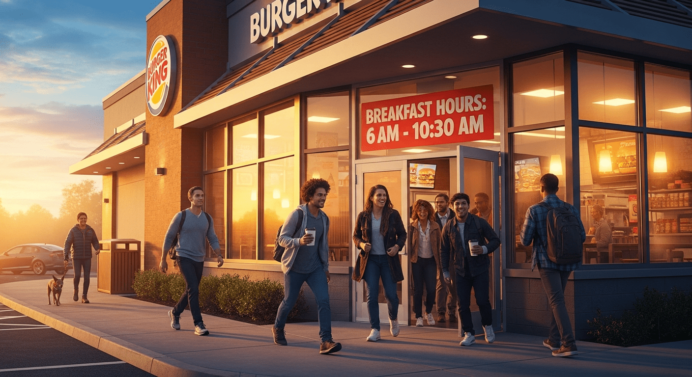 Burger King Breakfast Hours Your Complete Guide to Morning Meals