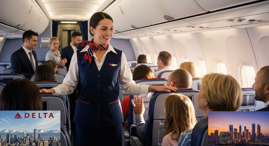 Delta Flight Attendant