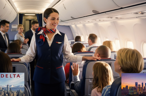 Delta Flight Attendant