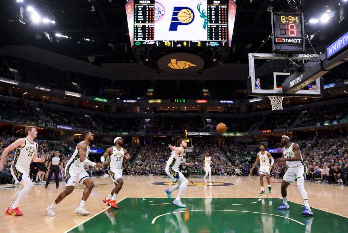 Pacers vs Milwaukee Bucks Stats