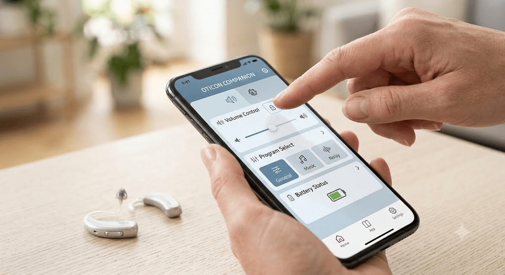 Oticon Companion App Guide: Setup, Features & Troubleshooting