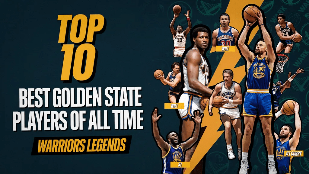 Top 10 Best Golden State Players of All Time | Warriors Legends