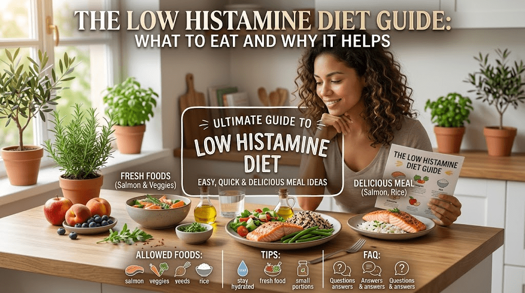 The Low Histamine Diet Guide: What to Eat and Why It Helps